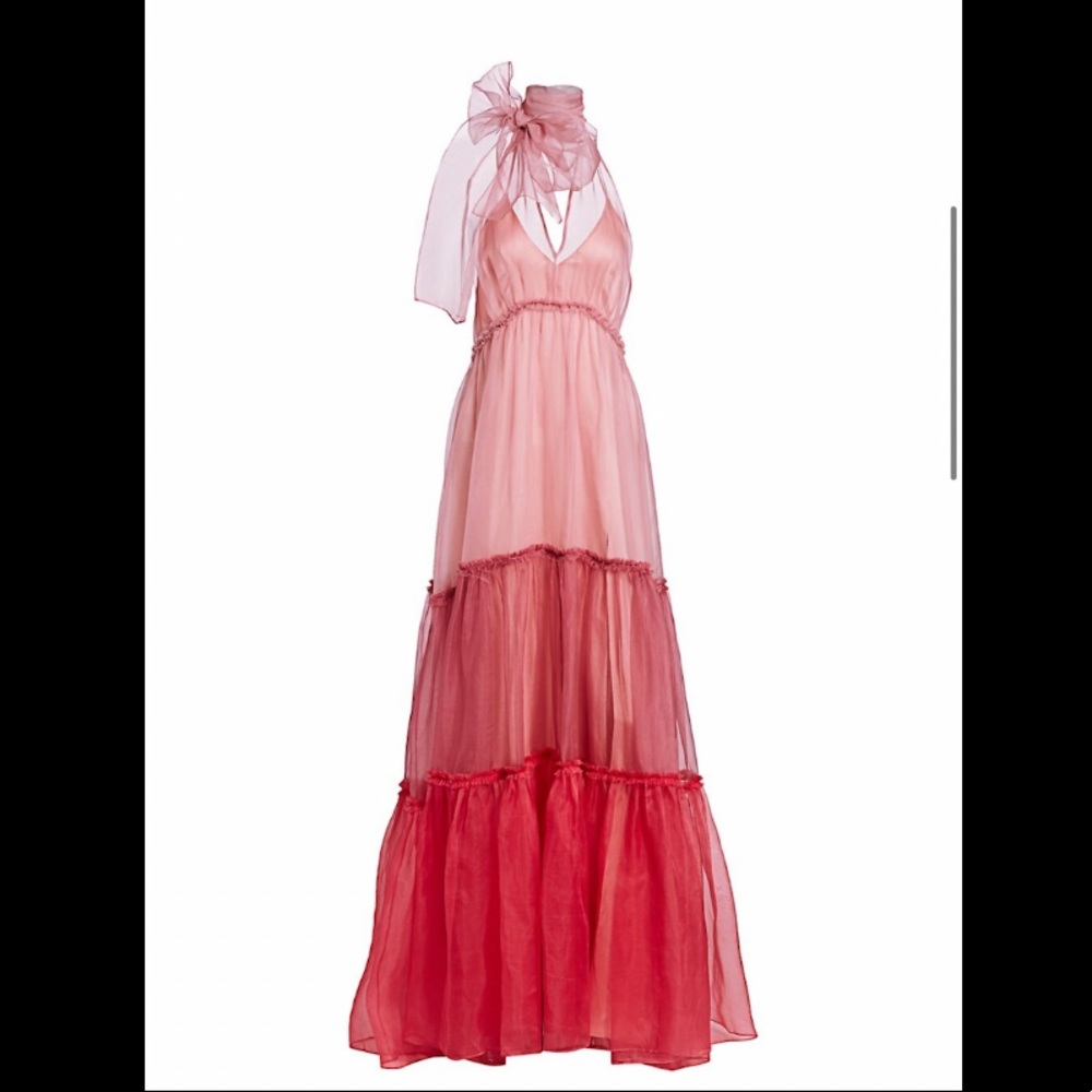 Cinq à Sept Veronique Ombré Organza Gown